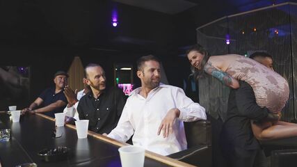 Waitress DP Gang Bang Slut